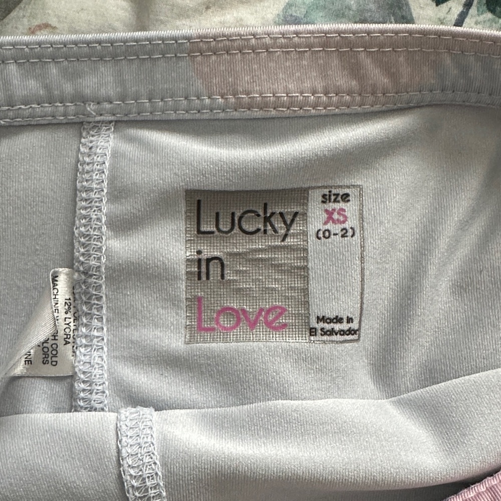 Lucky in Love Pink and Gray Camo Golf Skirt - Picture 4 of 4